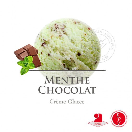Bac 2.5L - Crème Glacée Menthe Chocolat