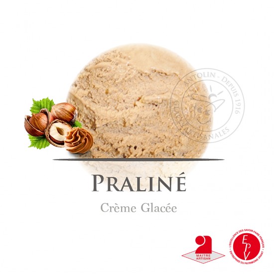 Bac 2.5L - Crème Glacée Praliné