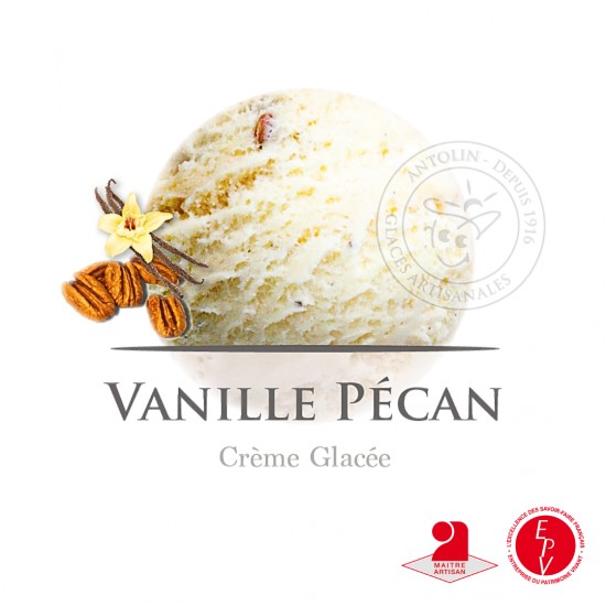 Bac 2.5L - Crème Glacée Vanille Pécan