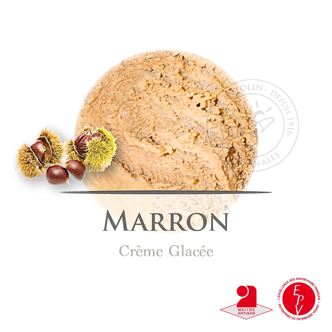 Bac 2.5L - Crème Glacée Marrons