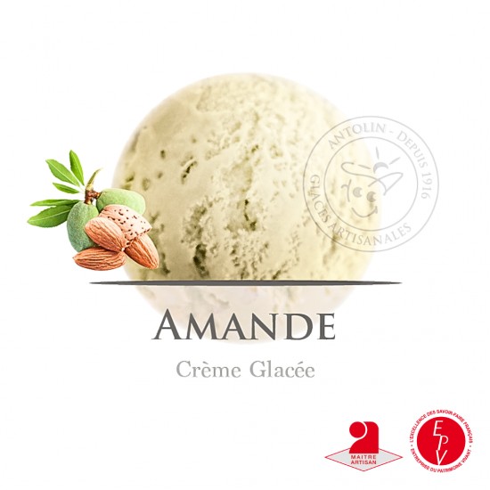 Bac 2.5L - Crème Glacée Amande