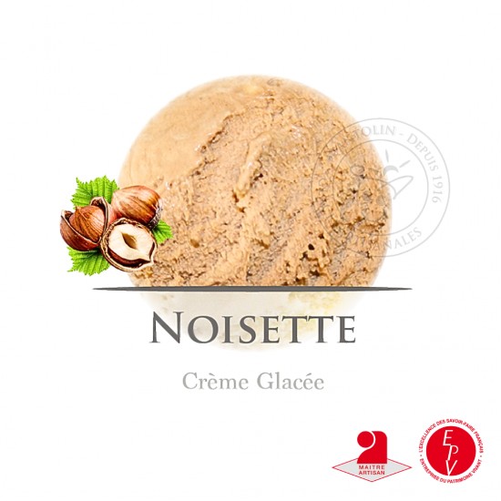 Bac 2.5L - Crème Glacée Noisettes
