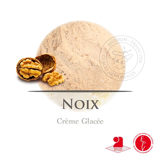 Bac 2.5L - Crème Glacée Noix