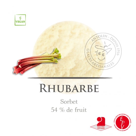 Bac 2.5L - Sorbet Rhubarbe