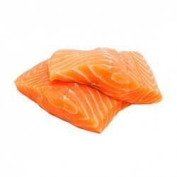 Pavé de saumon Salmo Salar surgelé IQF de Norvège