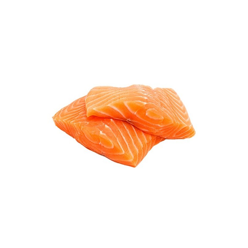 Pavé de saumon Salmo Salar surgelé IQF de Norvège