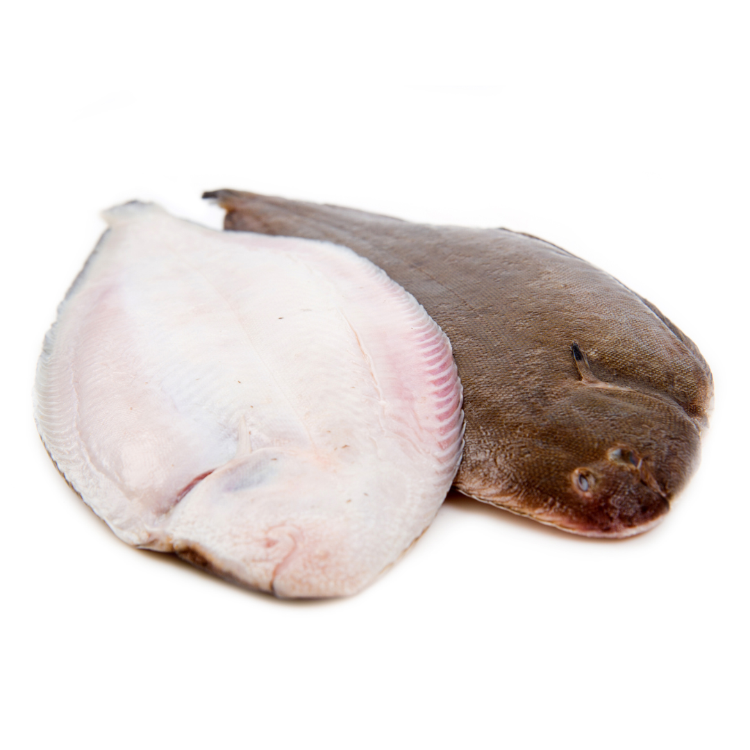 Sole entière avec peau vidée surgelée IQF de France Sole entière avec peau vidée surgelée IQF de France