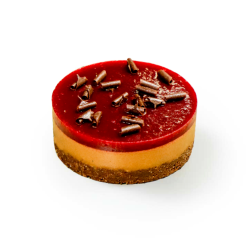 Dessert surgelé 80gr - Sablé crumble chocolat et griotte