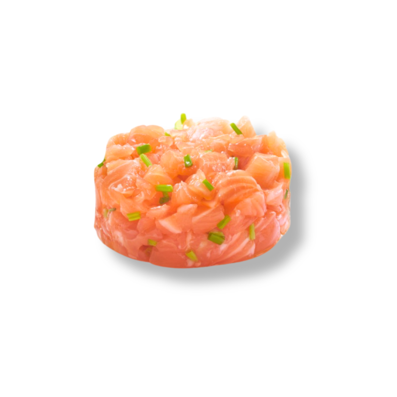 Tartare de saumon 70gr - grossiste produits de la mer