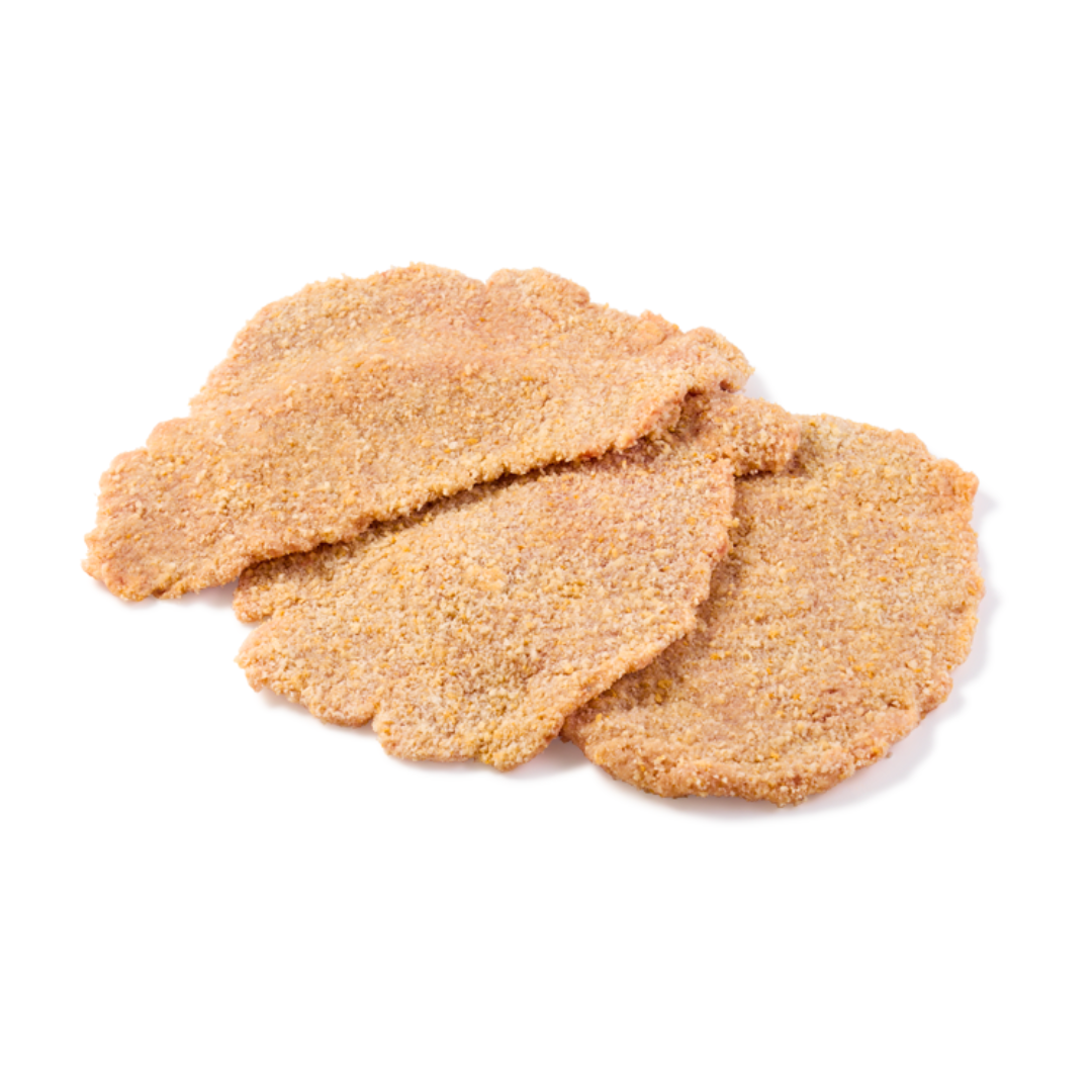 Escalope de veau Milanaise, viande maigre panée