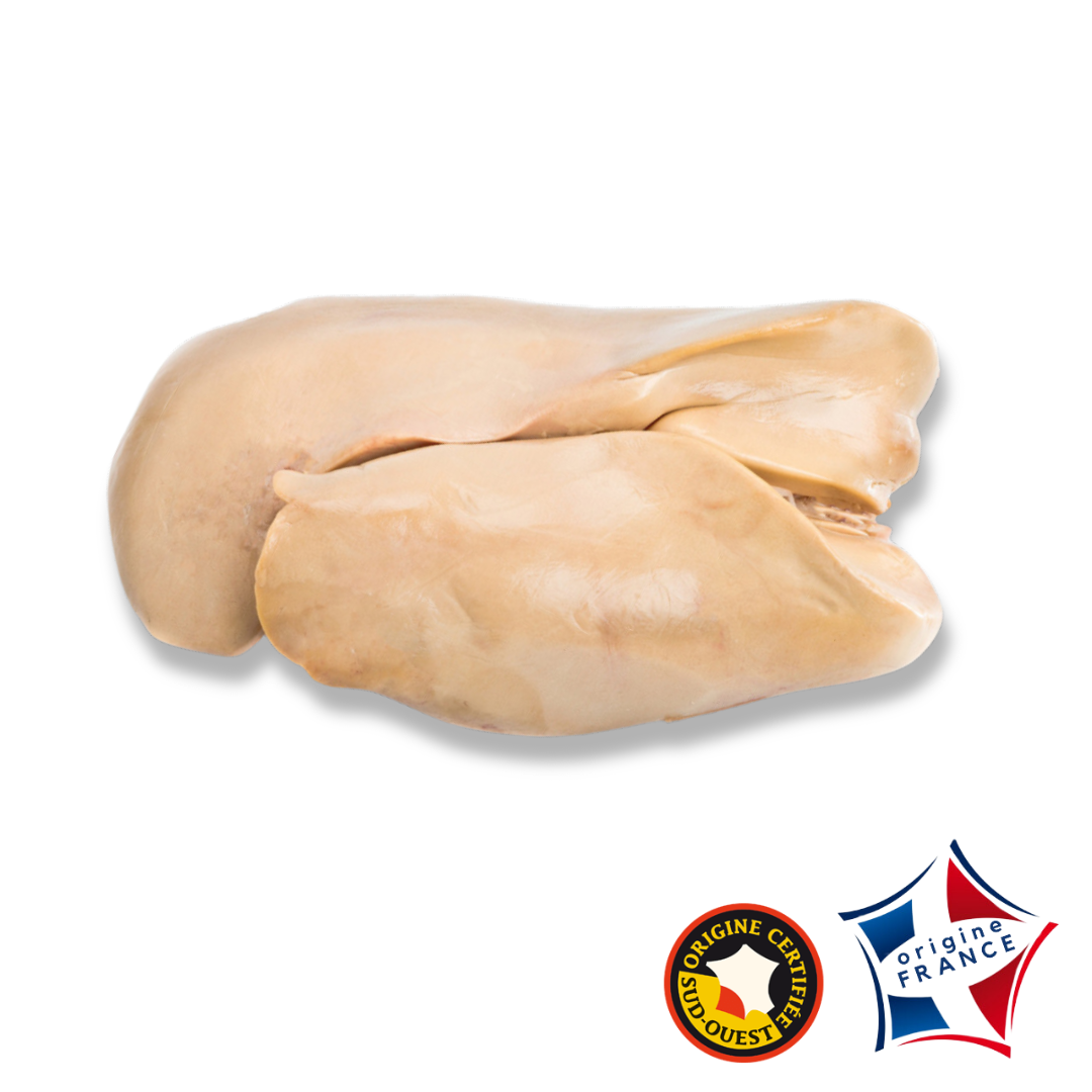 Lobe de foie gras de canard extra déveiné France 500gr