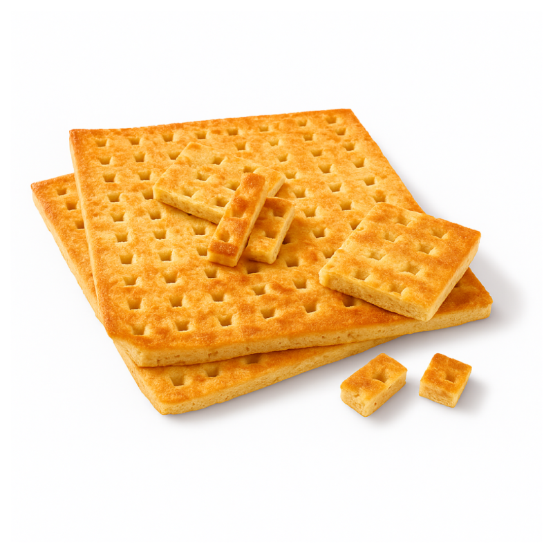 Plaque de gaufre à la PDT emmental et persil