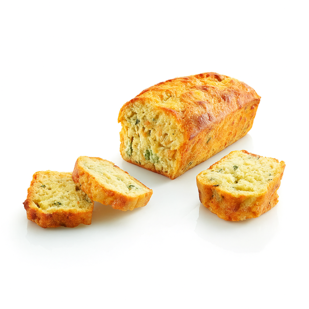Cake surgelé, à la tomate et au chèvre