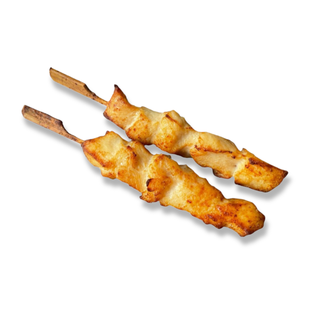Brochette de filet de poulet 100%, pièce thaï tapas de 60gr