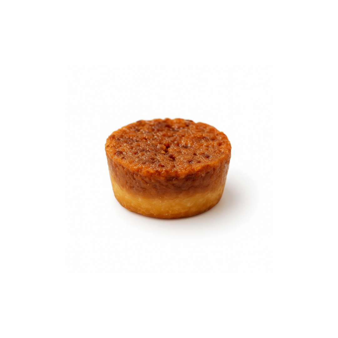 Mini tarte tatin garnie d'oignons de 20gr