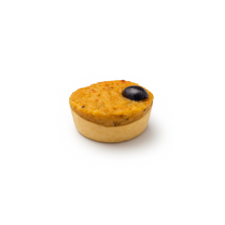 Mini clafoutis pissaladière, petit four de 20gr