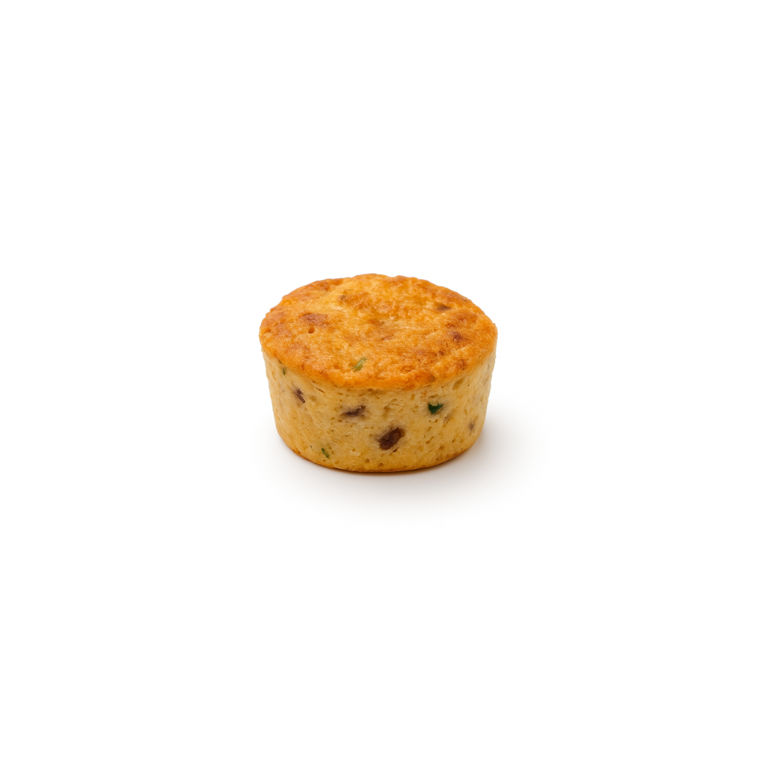 Mini moelleux aux mélanges de bolets et de cèpes, pièce de 25gr