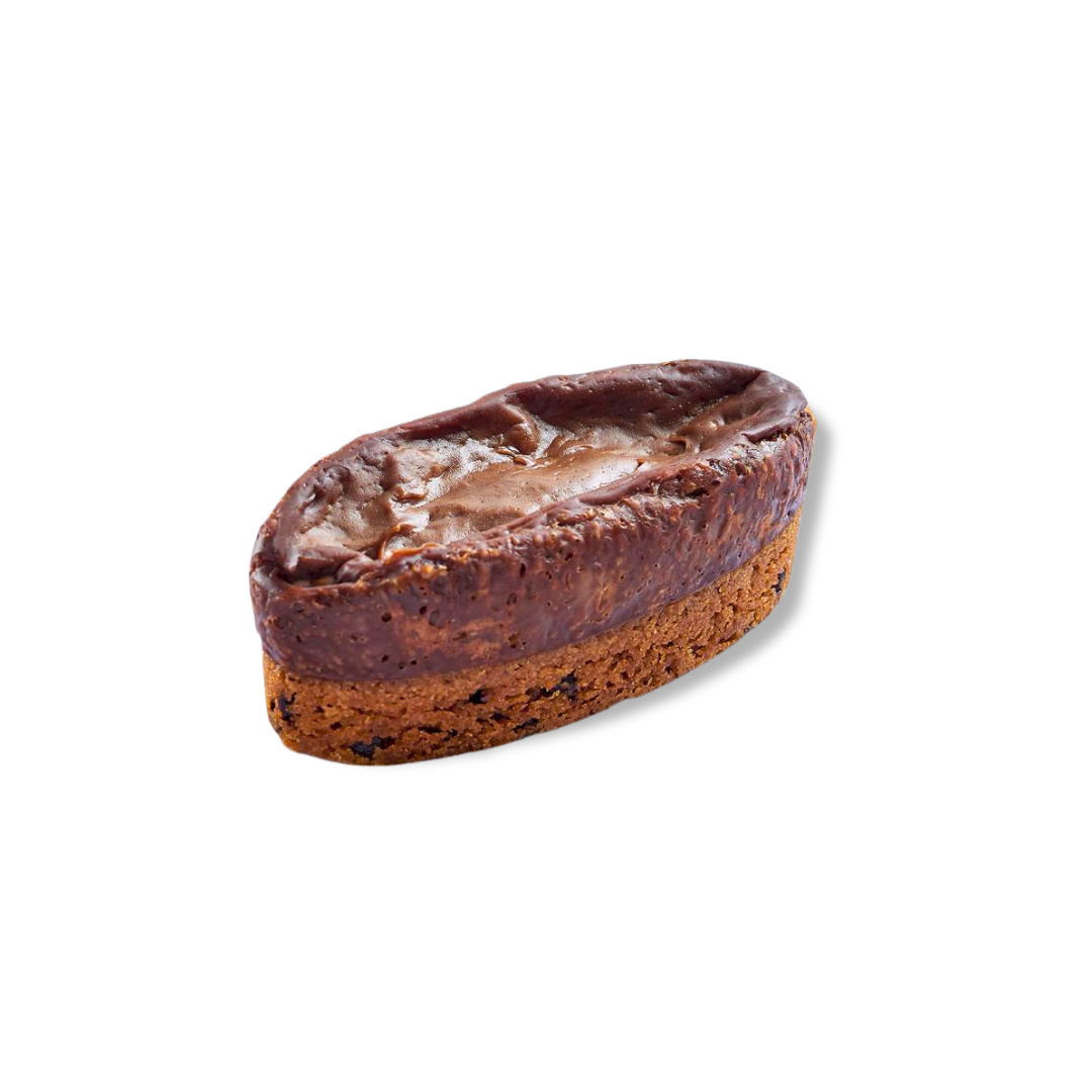 Duo cookie flan chocolat, dessert de 90gr