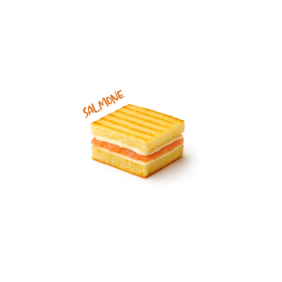Mini croque-monsieur saumon 12gr
