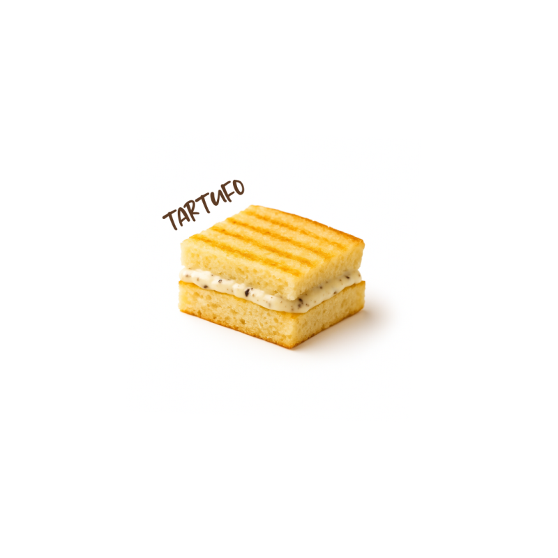 Mini croque à la crème de truffe 10gr