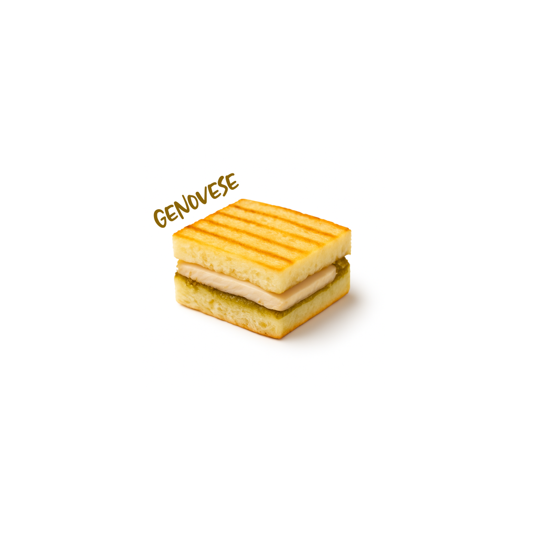 Mini croque-monsieur Genovese 13gr