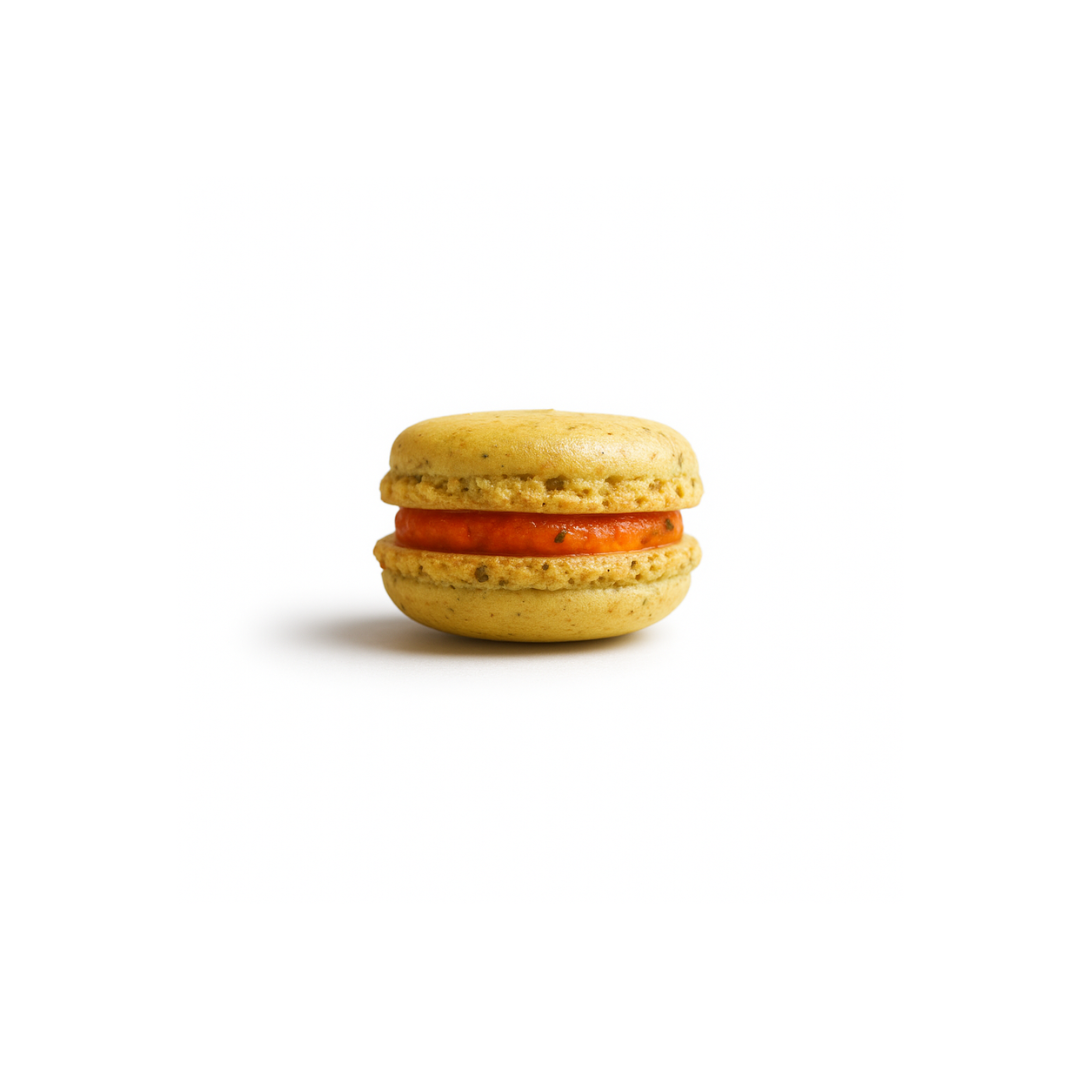 Macaron salé tomate et basilic 12gr