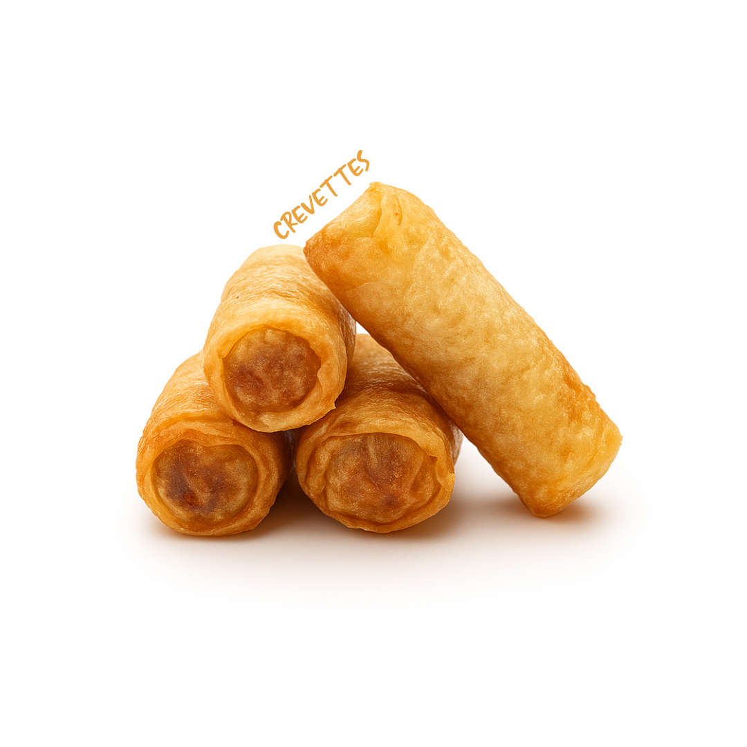 Nems aux Crevettes en galette de riz surgelés