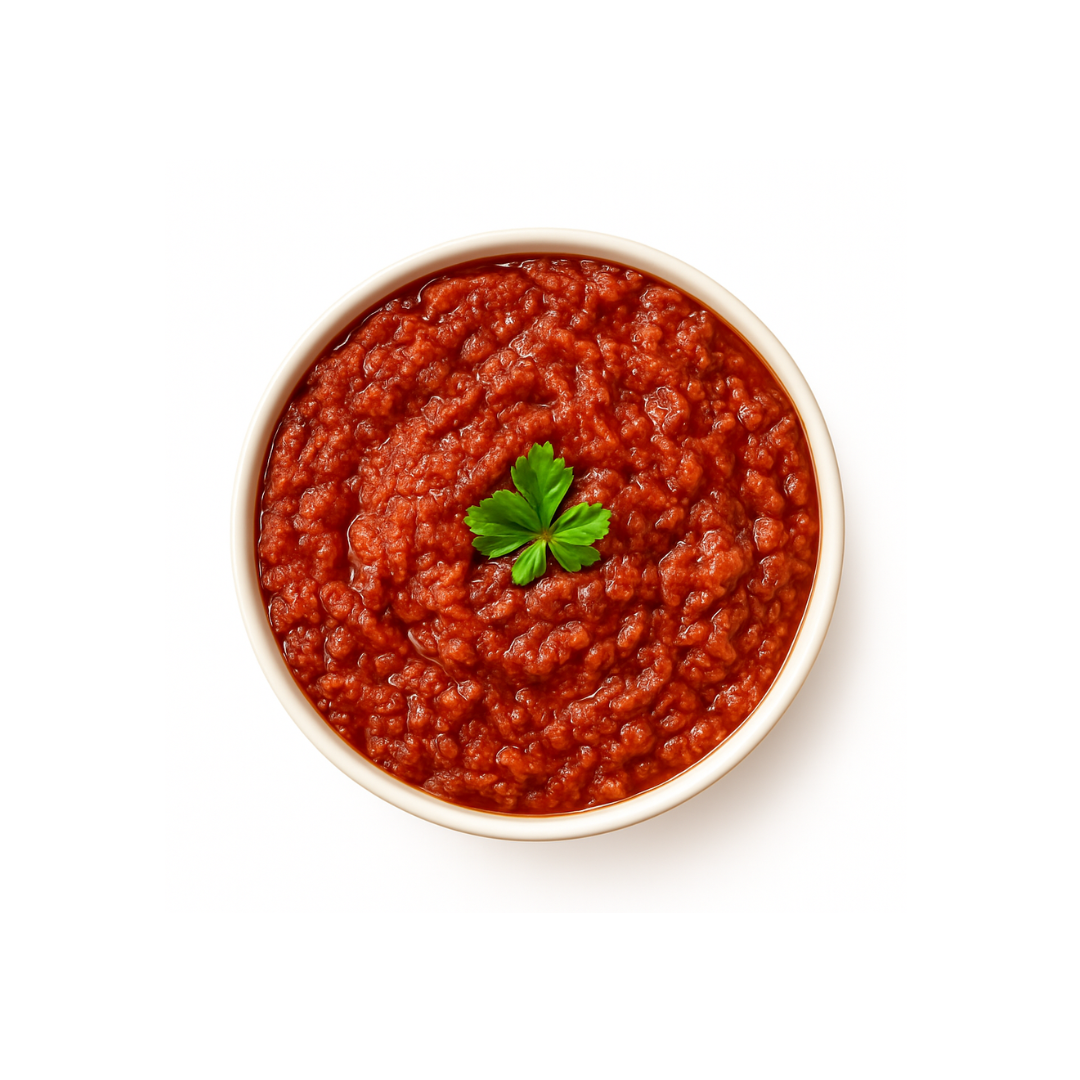 Préparation d'une tapenade de tomates mi-séchées