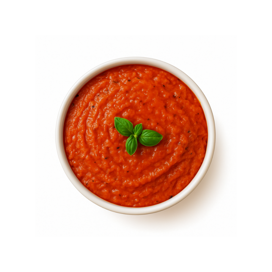 Tapenade de poivrons rouges semi-séchés et surgelés