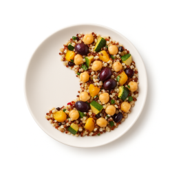 Poêlée surgelée de boulghour et de quinoa