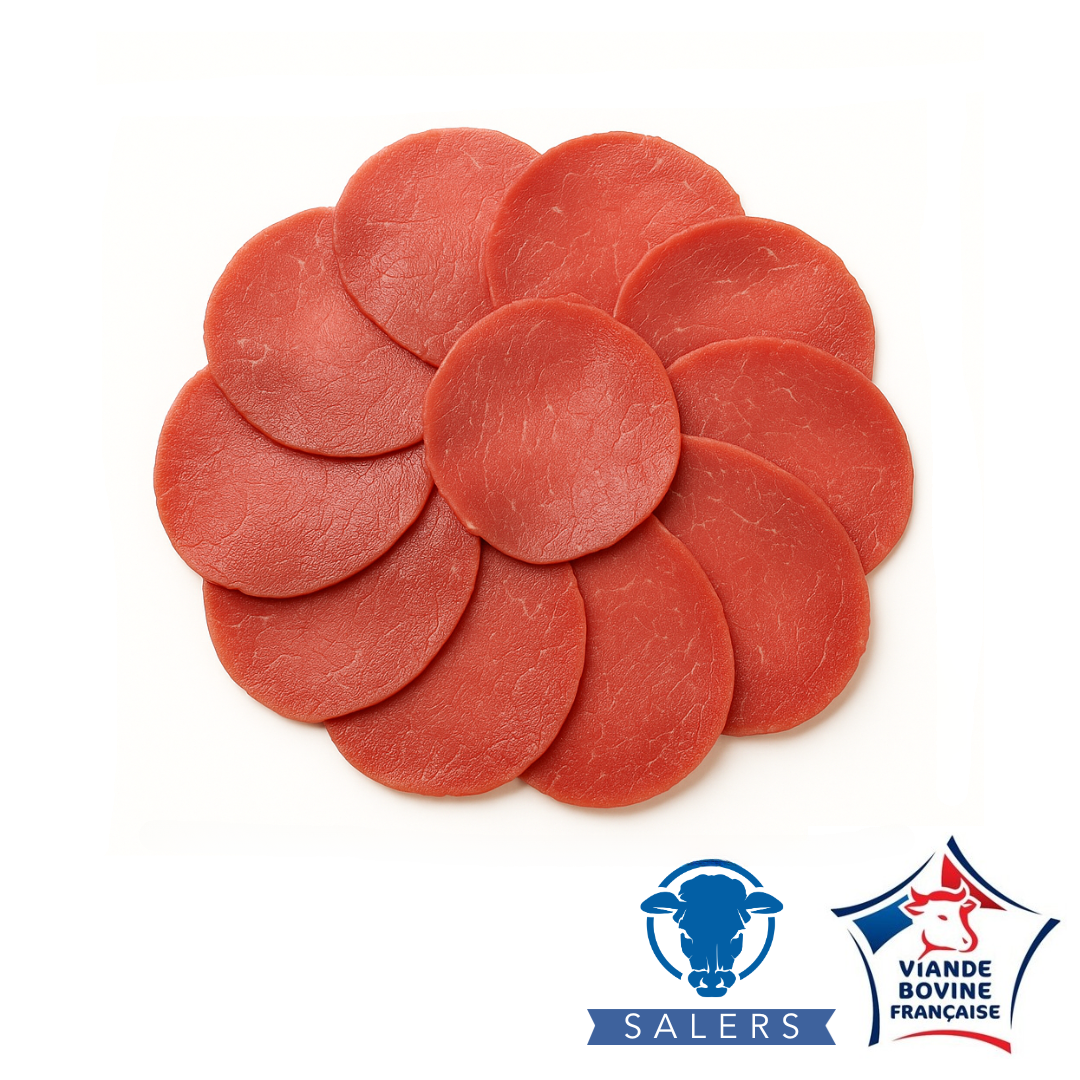 Carpaccio de boeuf Salers d'origine France