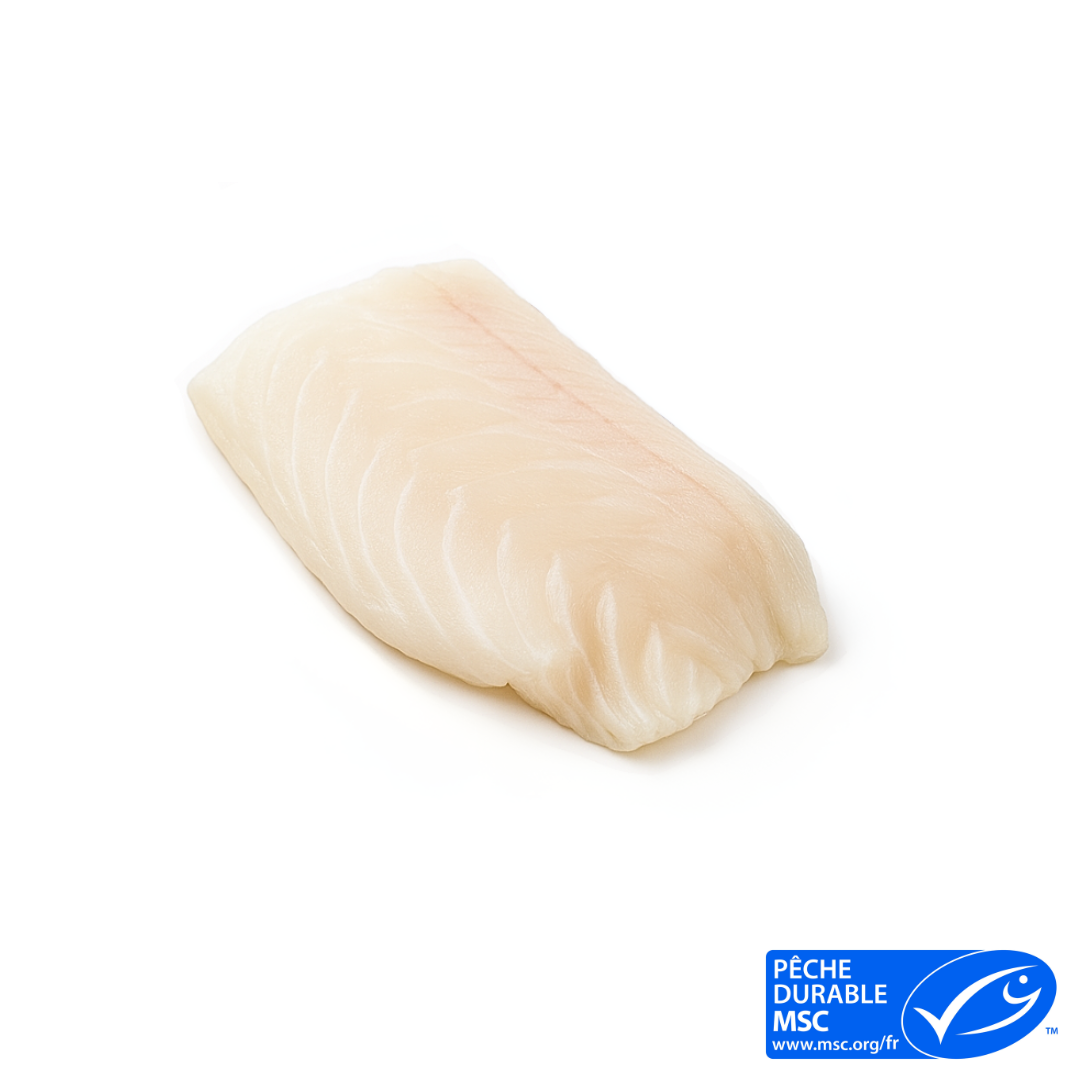 Coeur de filet de merlu blanc du Cap surgelé IQF
