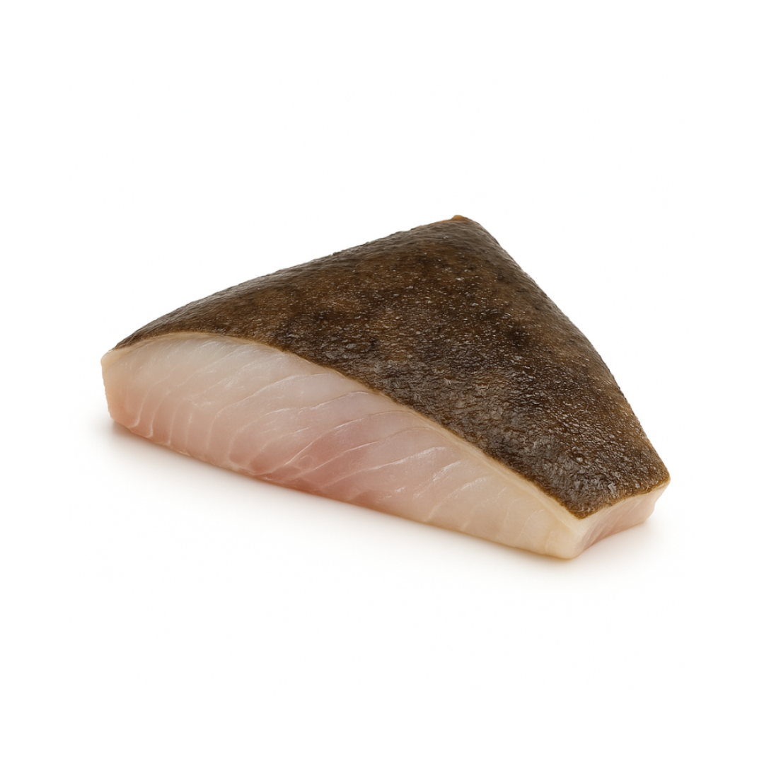 Pavé de turbot avec peau, pièce de 170 - 230gr