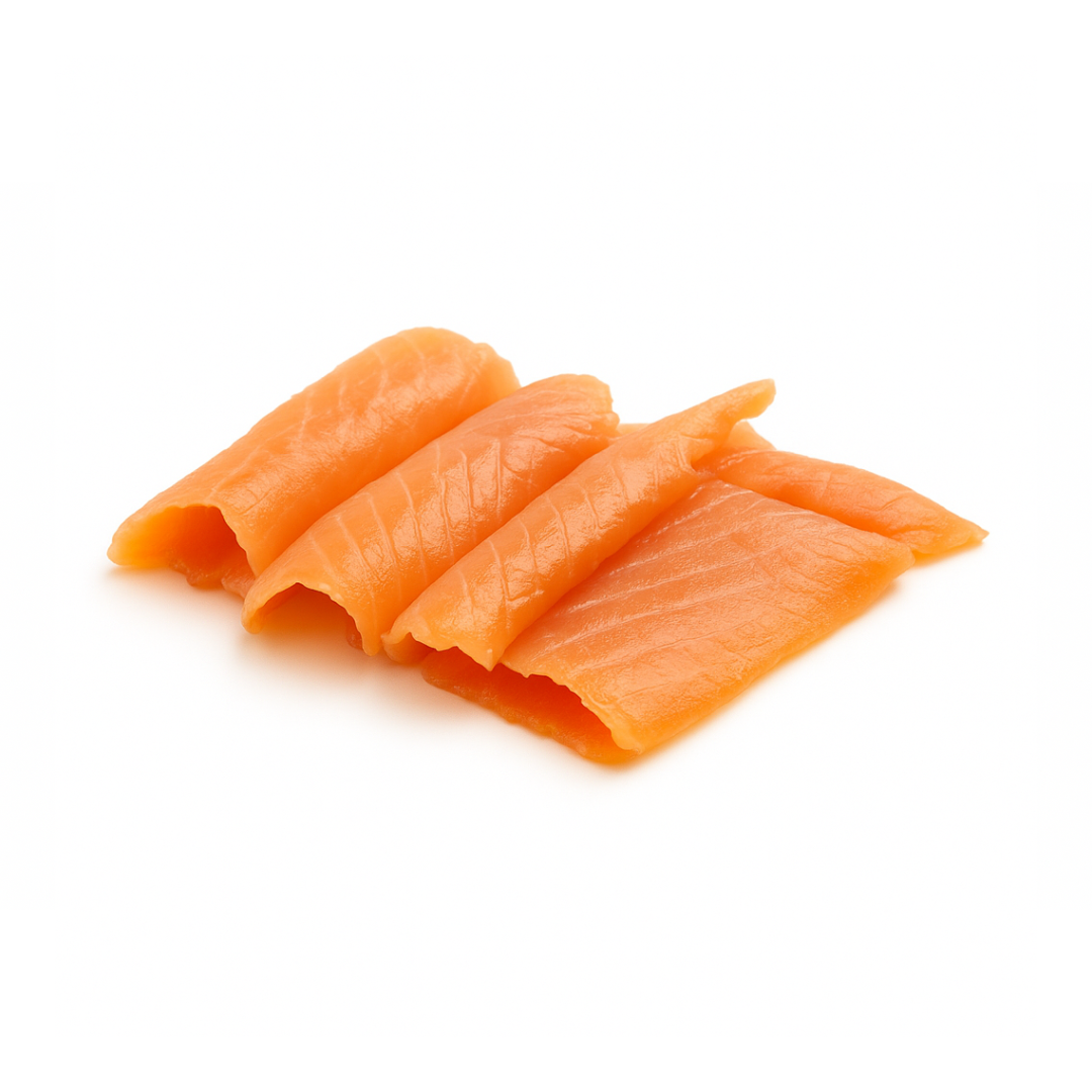 Tranches de saumon fumé de Norvège
