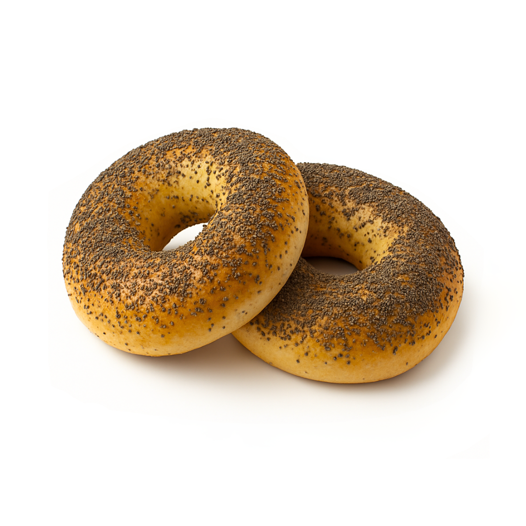 Bagels surgelés aux graines de pavot