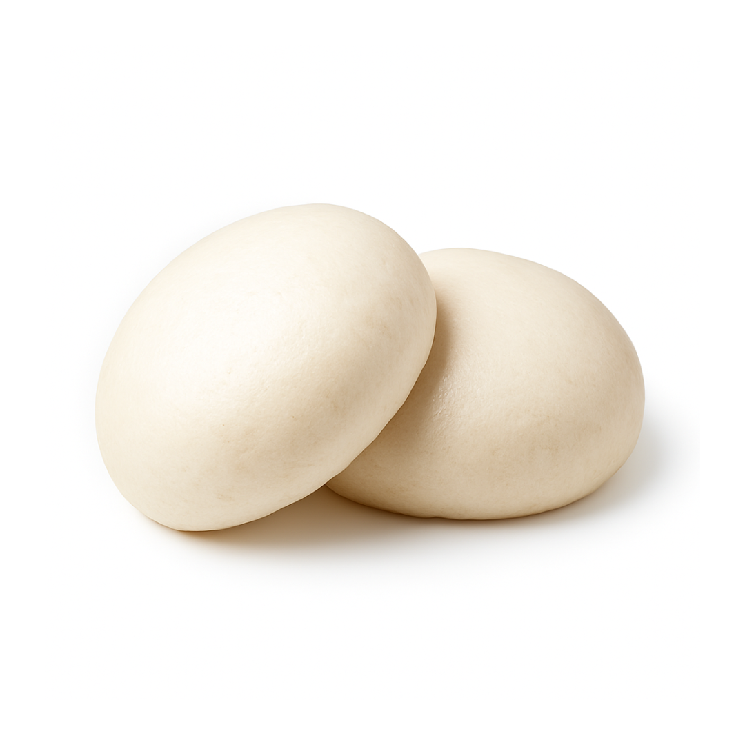 Pain bun façon pain bao burger surgelé IQF