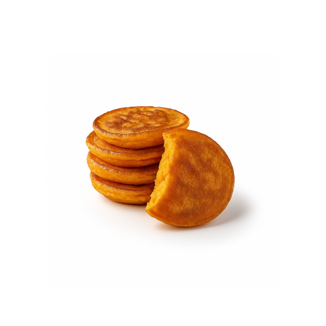 Mini blinis froment au poivrons  et piquillos