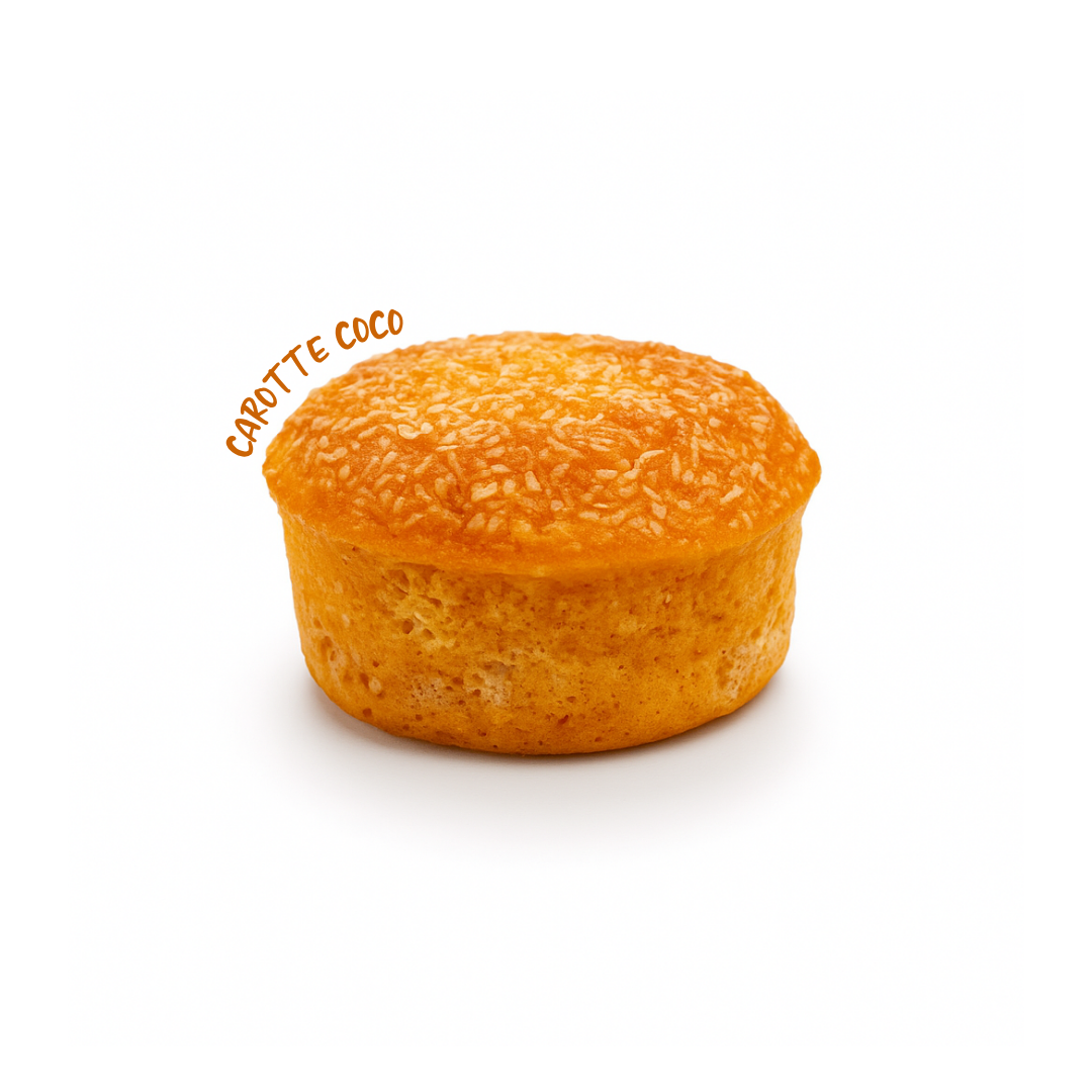 Fondant carotte cake à la coco 80gr
