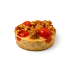 Crumble de sardines et tomates cerises, pièce de 90gr