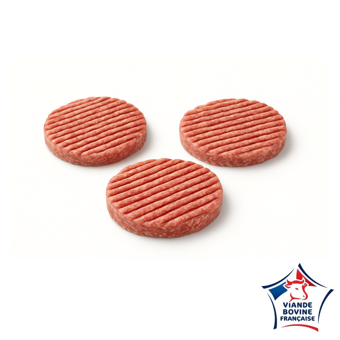 Mini steak haché de boeuf, pièce à snacker de 38gr