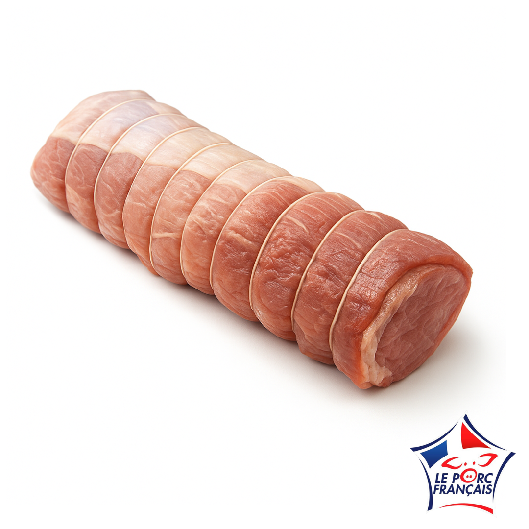 Rôti de longe de porc certifié Le Porc Français