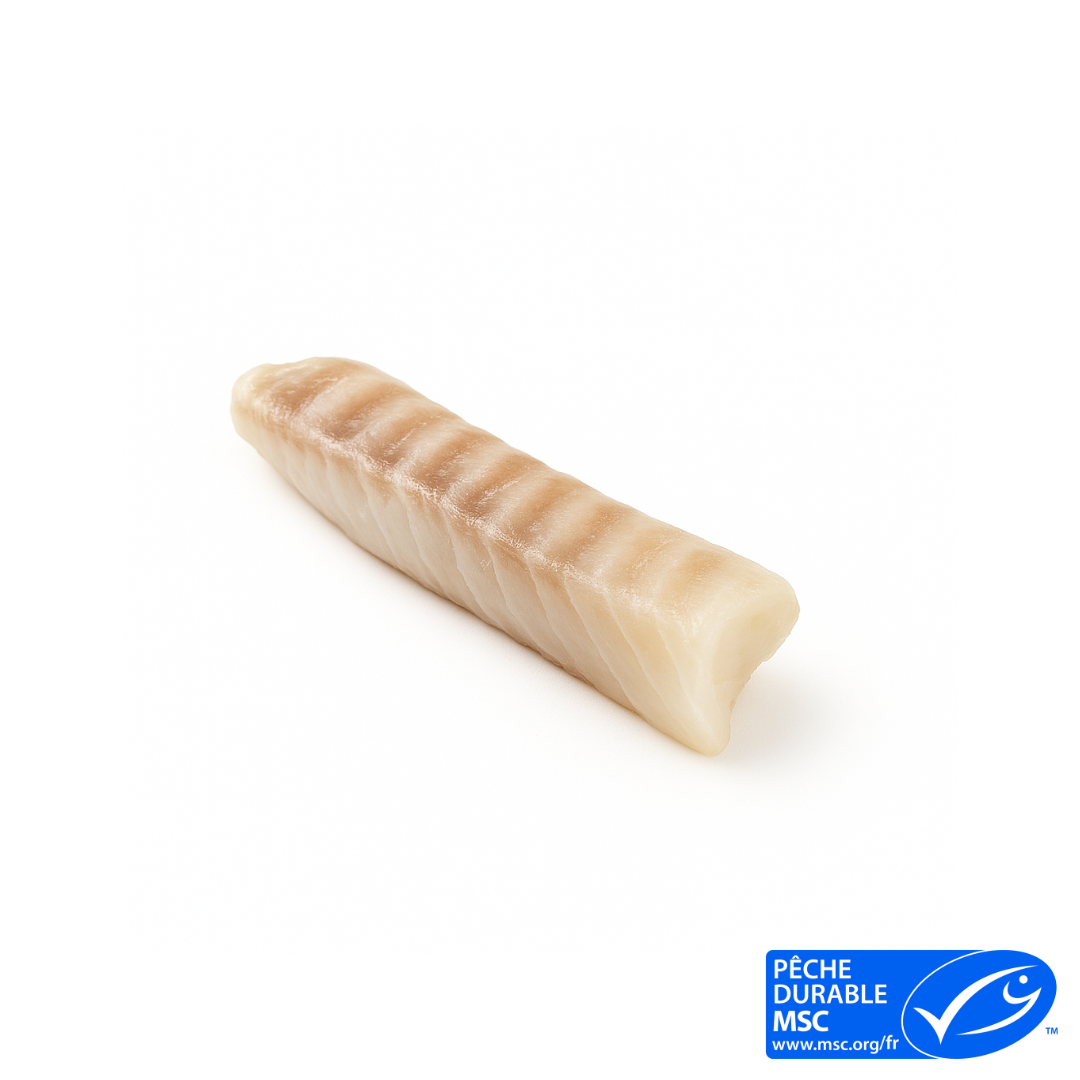 Dos de cabillaud certifié MSC sans peau 130gr