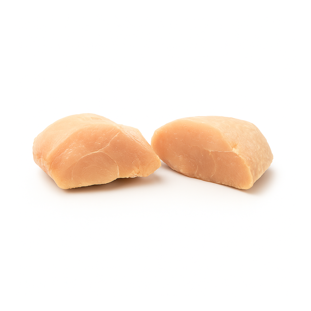 Pavé de filet de poularde sans peau et sans os IQF