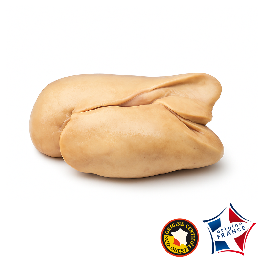 Lobe de foie gras de canard extra déveiné France 500gr