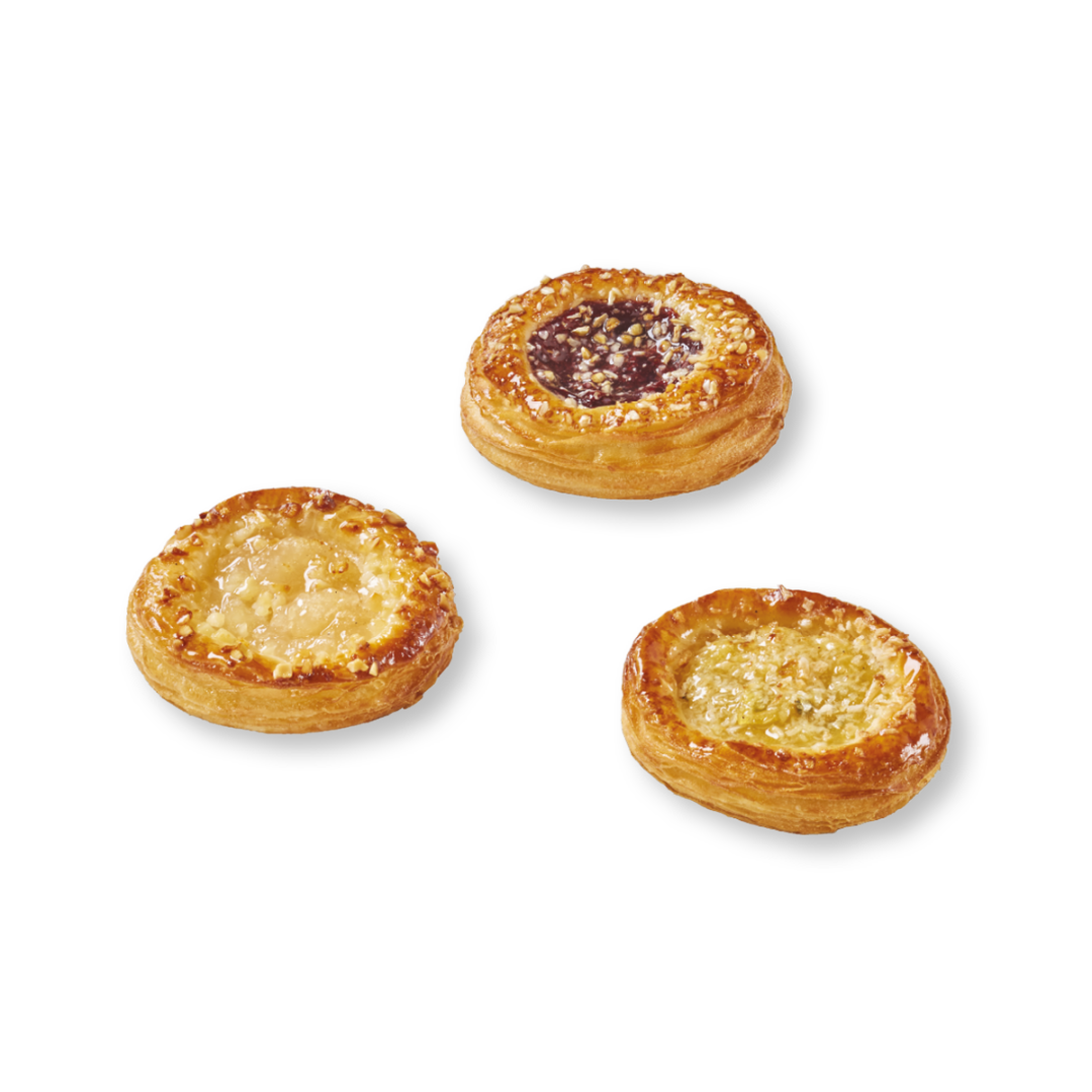 Assortiment d'un mix de tartelettes feuilletées 35gr