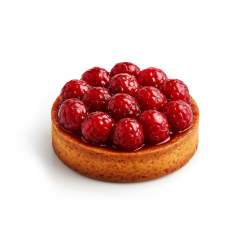 Tartelette aux framboises de chez Pasquier