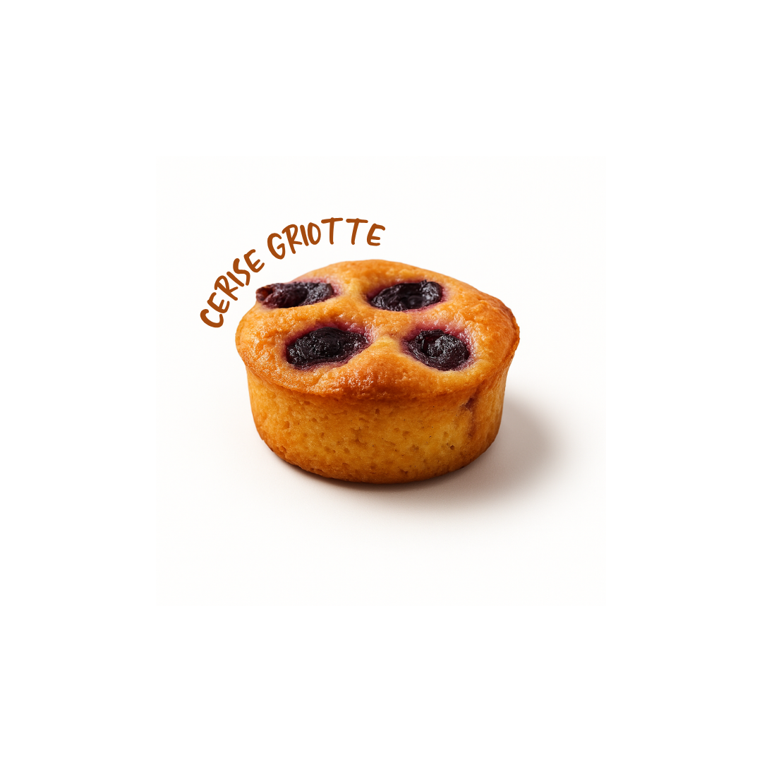 Mini clafoutis tradition cerises griottes 20gr Mini clafoutis tradition cerises griottes 20gr