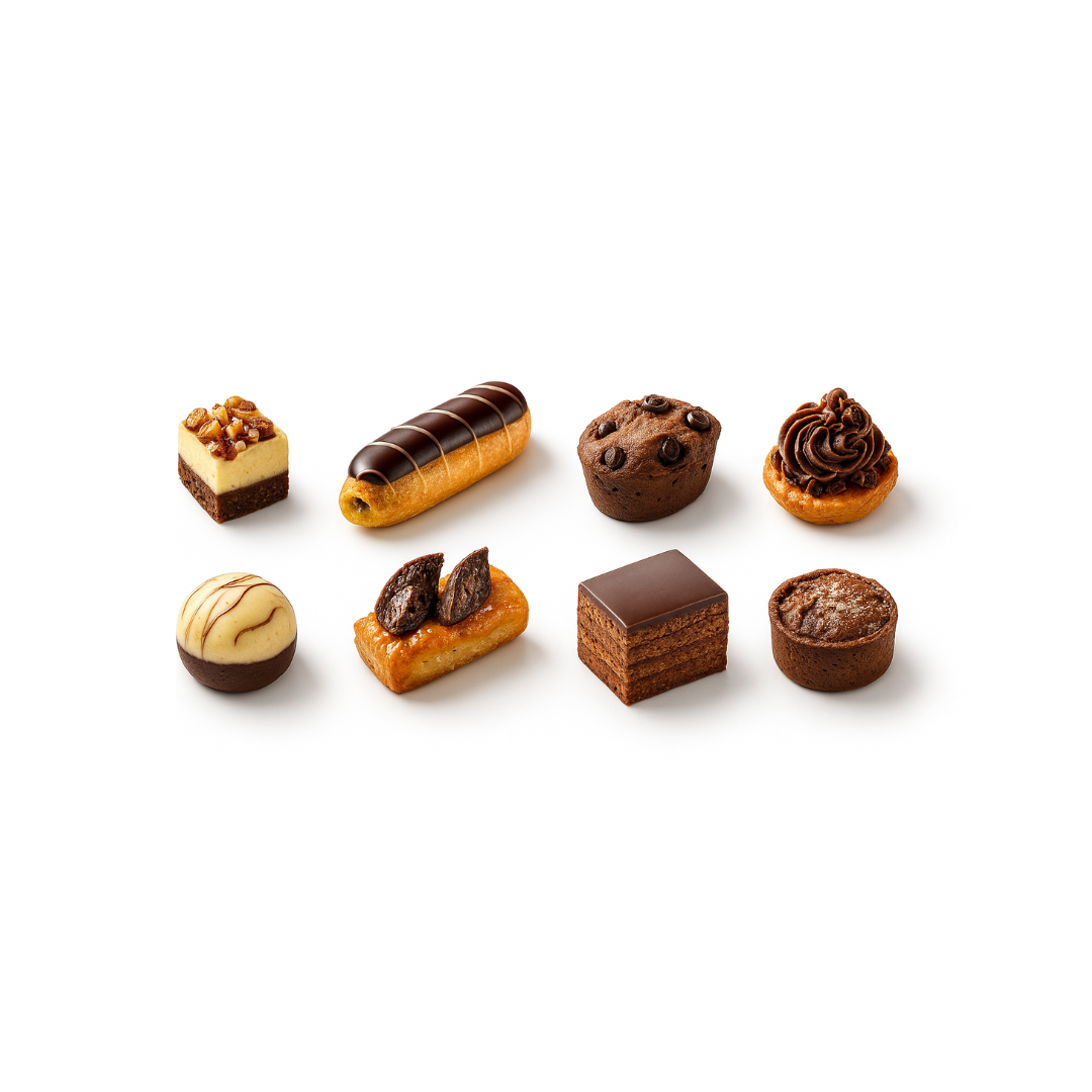 Petits fours élégance et chocolat surgelés