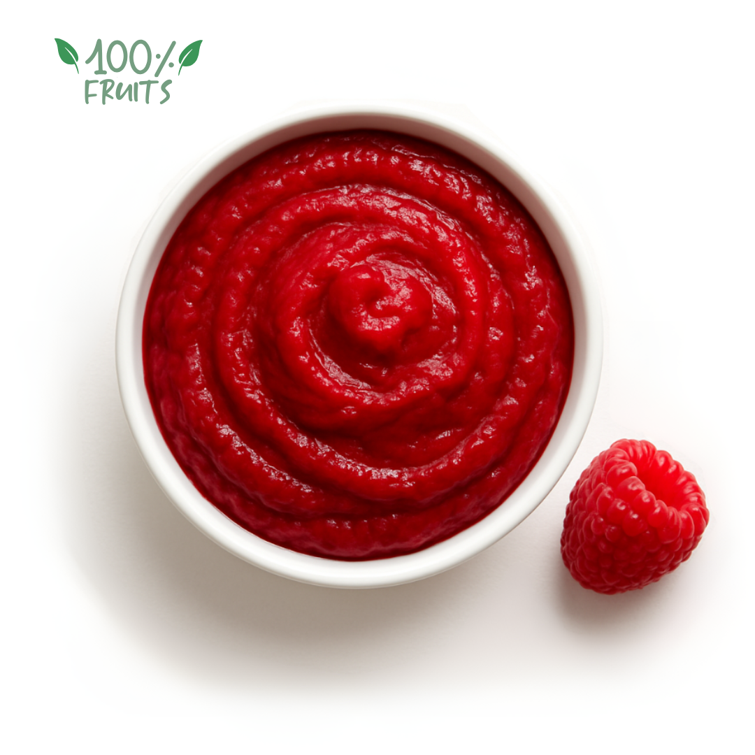 Purée 100% framboises Willamette Mecker de 1kg Purée 100% framboises Willamette Mecker de 1kg