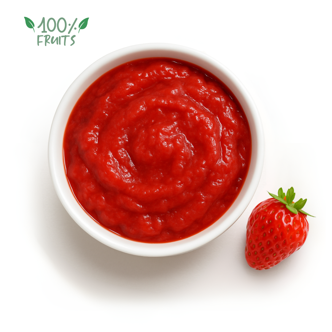 Purée 100% fraises Maras des bois de 1kg